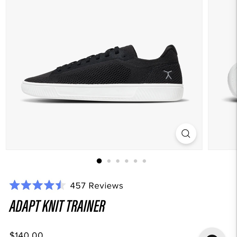 Lux Adapt Knit Sneakers Black